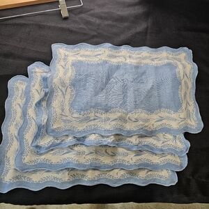 Vintage Lined Placemats